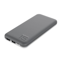 внеш. аккум. PURIDEA S3 15000mAh Li-Pol Rubber Grey & White
