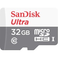 карта памяти SANDISK microSDHC 32GB Ultra C10 80MB/s no adapter