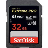 Карта памяти SANDISK SDHC 32GB Extreme PRO V30 4K UHS-I U3 95MB/s