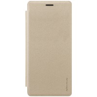 Чехол для сматф. NILLKIN Samsung Note8 - Spark series (Золотистый)