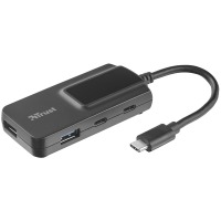 Комп.аксесcуары TRUST Oila 2+2 Port USB-З & USB 3.1. Hub