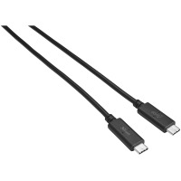 кабель TRUST URBAN USB 3.1 Type-C to Type-C 10 Gbps PD2.0 1m (Black)