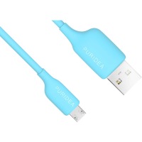 кабель PURIDEA L02 - Micro USB - 1.2m (Blue)