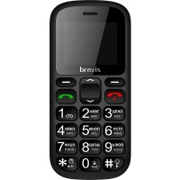 Mobile phone BRAVIS C181 Senior Dual Sim (the black)