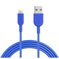 кабель ANKER Powerline II Lightning - 1.8м V3 (Синий)