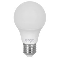 Лампа ERGO Standard A60 E27 10W 220V Нейт.Бел. 4100K Мат. н/Дим.