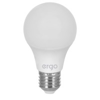 Лампа ERGO Standard A60 E27 6W 220V Нейт.Бел. 4100K Мат. н/Дим.
