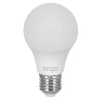 Лампа ERGO Standard A60 E27 8W 220V Тепл.Бел. 3000K Мат. н/Дим.