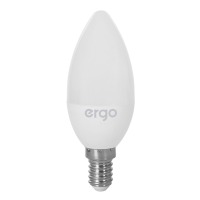 Лампа ERGO Standard C37 E14 6W 220V Нейт.Бел. 4100K Мат. н/Дим.