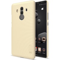 Чехол для сматф. NILLKIN Huawei Mate 10 Pro - Frosted Shield (Gold)