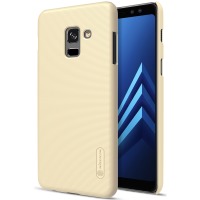 Cover for сматф. NILLKIN Samsung A8+ (2018)/A730 - Frosted Shield (Gold)