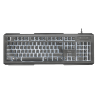 Клавиатура TRUST Lito backlit multimedia keyboard