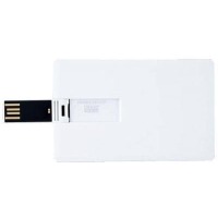 Флеш-драйв без логотипа GOODRAM CREDIT CARD 8GB bulk Белый