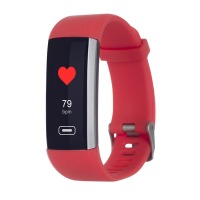 Фитнес устройства ERGO Fit Band HR BP F010 - Фитнес трекер (Red)