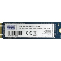 SSD внутренние GOODRAM S400U 120GB M.2 SATA TLC (SSDPR-S400U-120-80)