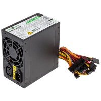 Block feeding LOGICPOWER 400W GreenVision GV-PS ATX S400/8 Black