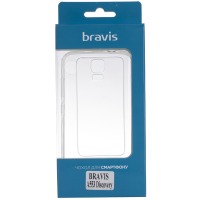 Cover for сматф. BRAVIS A553 Discovery - TPU Clean (Transparent)