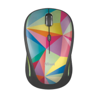 Мышь TRUST Yvi FX wireless mouse - geometrics