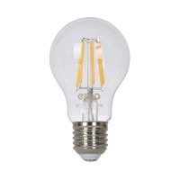 Лампа ERGO Filament A60 Е27 6W 220V Тепл.Бел. 2700K Проз. н/Дим.