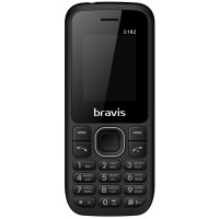 Mobile phone BRAVIS C182 Simple Dual Sim (the black)