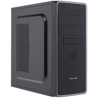 Comp.housing LOGICPOWER 1702 500W 12cm Black case chassis cover