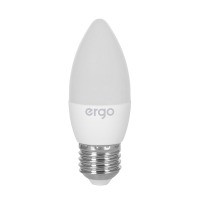 Лампа ERGO Standard C37 E27 6W 220V Нейт.Бел. 4100K Мат. н/Дим.