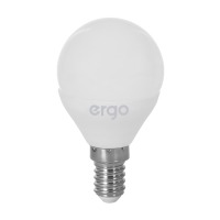 Лампа ERGO Standard G45 E14 4W 220V Нейт.Бел. 4100K Мат. н/Дим.