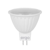 Лампа ERGO Standard MR16 GU5.3 3W 220V Нейт.Бел. 4100K Мат. н/Дим.