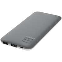 внеш. аккум. PURIDEA S4 6000mAh Li-Pol Rubber Gray & White