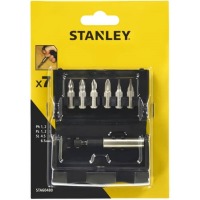 Акс.инстр Stanley набір біт 25мм. 6шт. + магнітний держатель L-60мм.