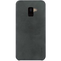 Чехол для сматф. T-PHOX Samsung A8+ 2018/A730 - Vintage (Black)
