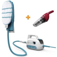 Portable BLACK&DECKER steam purifier FSH10SMP+NVB115WA