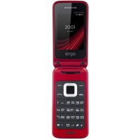 Мобильный телефон ERGO F244 Shell Dual Sim (красный)