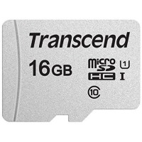 карта памяти TRANSCEND microSDHC 300S 16GB UHS-I U1 no ad