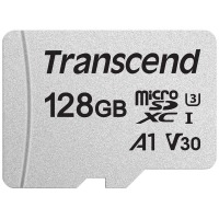 карта памяти TRANSCEND microSDXC 300S 128GB UHS-I U3 no ad