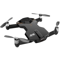 Wingsland S6 GPS 4K Pocket Drone-2 Batteries pack (Black)