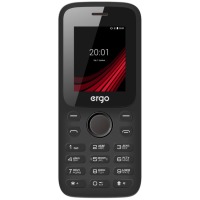 Мобильный телефон ERGO F182 Point Dual Sim (черный)