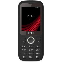Мобильный телефон ERGO F242 Turbo Dual Sim (черный)
