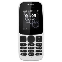 Мобильный телефон NOKIA 105 Dual SIM (white) TA-1034