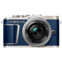 Цифровая камера OLYMPUS E-PL9 14-42 mm Pancake Zoom Kit синий/серебристый