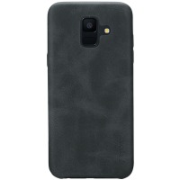 Чехол для сматф. T-PHOX Samsung A6 2018/A600 - Vintage (Black)