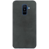 Чехол для сматф. T-PHOX Samsung A6+ 2018/A605 - Vintage (Black)