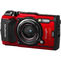 Цифровая камера OLYMPUS TG-5 Red (Waterproof - 15m; GPS; 4K; Wi-Fi) + чехол