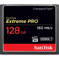Карта памяти SANDISK CompactFlash 128Gb Extreme Pro (R160, W150MB/s)