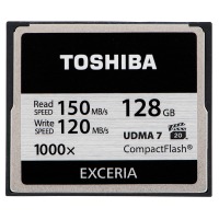 Карта памяти TOSHIBA Compact Flash 128 Gb 1000x (R150, W120MB/s)