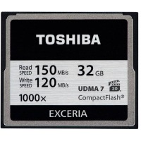 Карта памяти TOSHIBA Compact Flash 32 Gb 1000x (R150, W120MB/s)