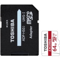 map memory TOSHIBA microSDXC 64 GB UHS-I EXCERIA M302 +ad U3 R90MB/s