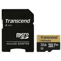 карта памяти TRANSCEND microSDHC 32GB UHS-I U3 MLC (R95,W60MB/s)