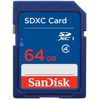 Карта памяти SANDISK SDXC 64GB Class 4
