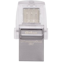 флеш-драйв KINGSTON DT MicroDuo 3С 64GB, Type-C, USB 3.0